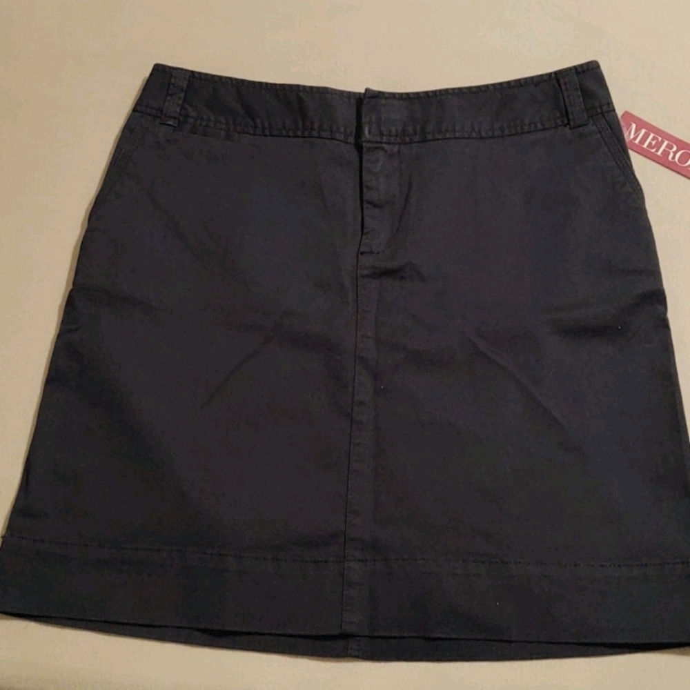 Merona stretch black skirt